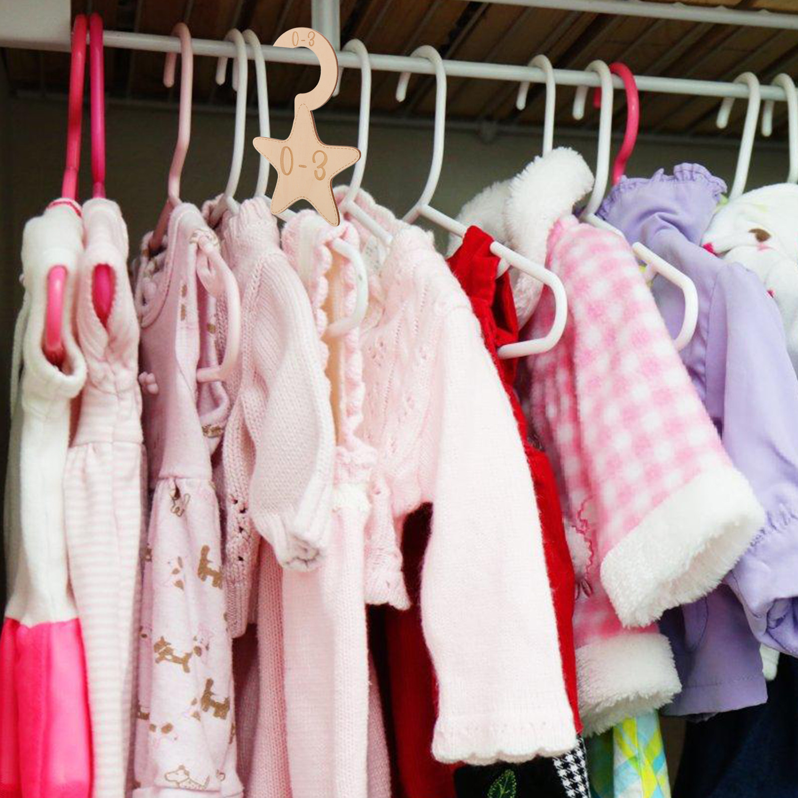 7Pcs Baby Clothes Closet Divid - Baby Clothing Dividers recension och pris