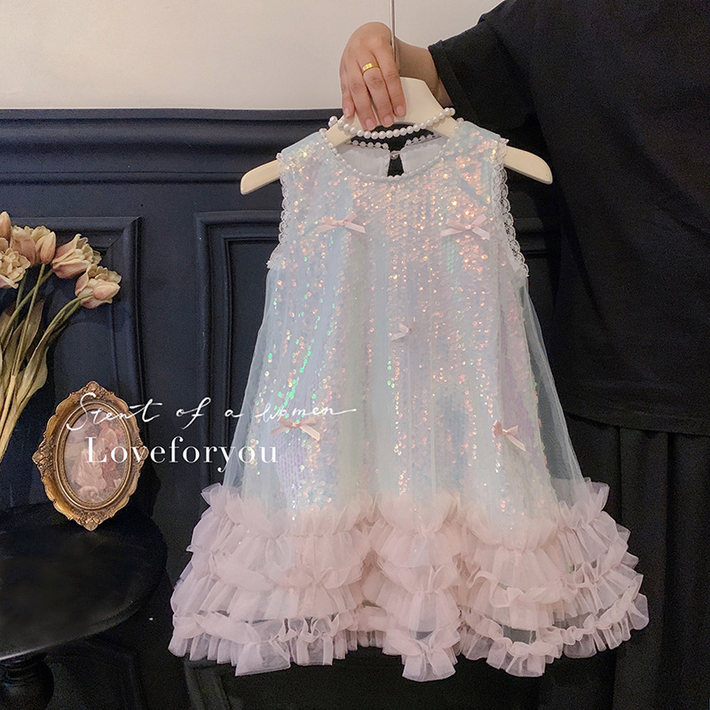 Girls Dress Summer New Childre - Baby Clothing High End recension och pris