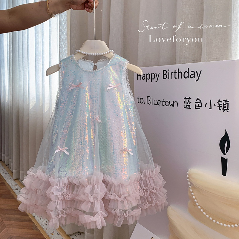 Girls Dress Summer New Childre - Baby Clothing High End recension och pris