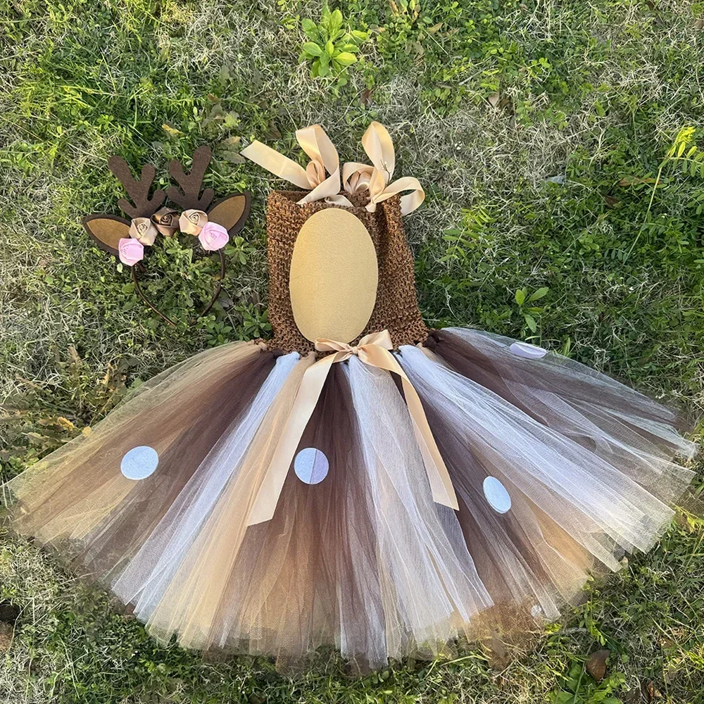 Deer Tutu Dress Girl Christmas - Baby Clothing Dresser recension och pris