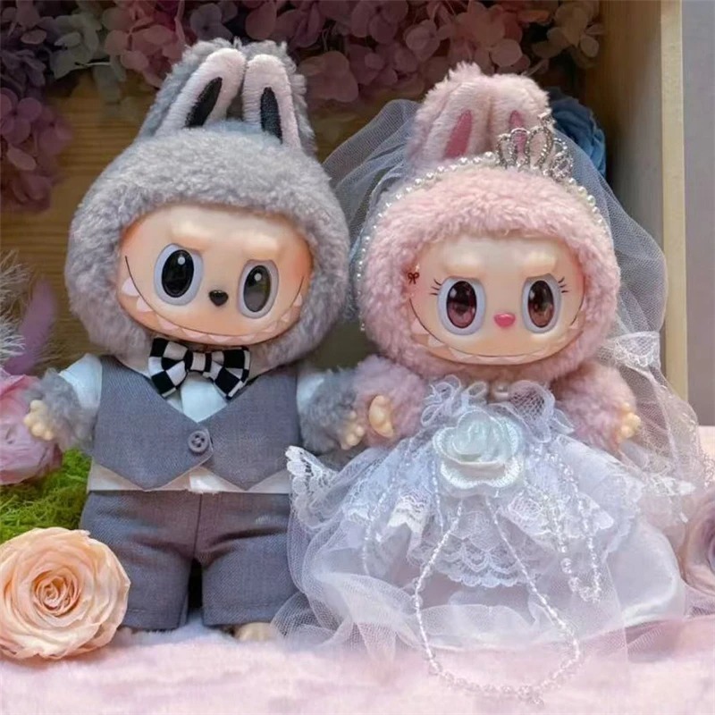15 17cm For Labubu Doll Weddin - Baby Clothing Usa recension och pris