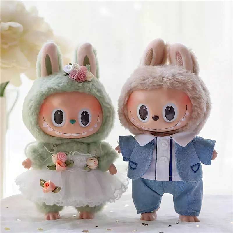 15 17cm For Labubu Doll Weddin - Baby Clothing Usa recension och pris