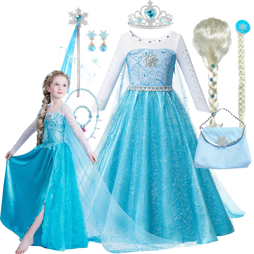 Baby Girl Princess Elsa Costum - Baby Clothing Dresser recension och pris