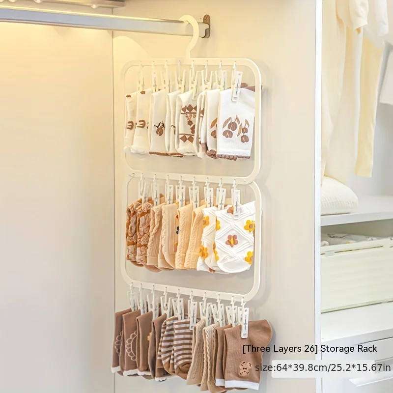Household Multi-clip Baby Hang - Baby Clothing Hanging Rack recension och pris