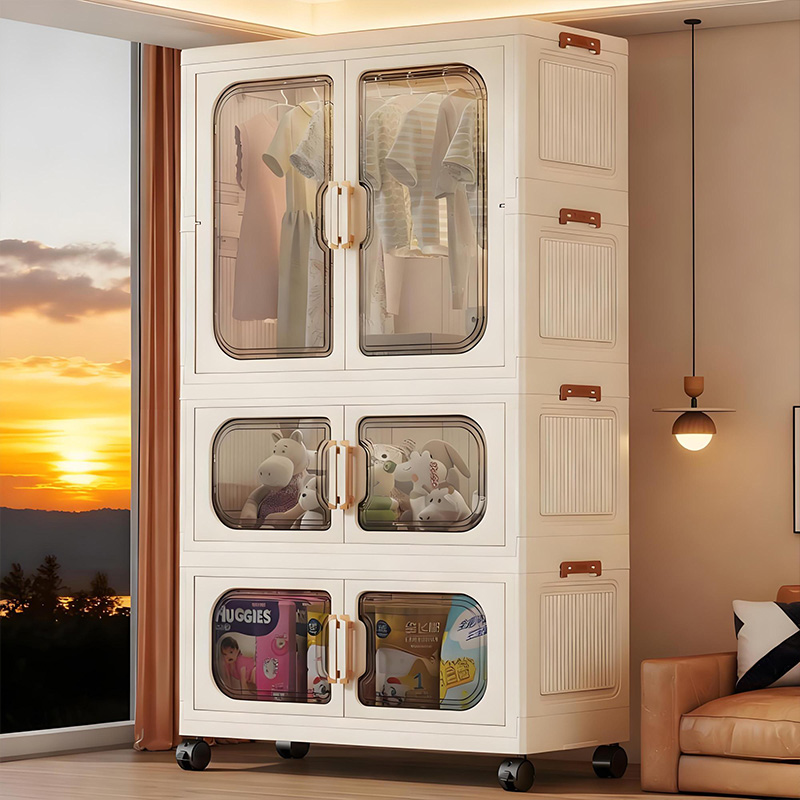 No-Install Foldable Baby Wardr - Baby Clothing Dresser recension och pris