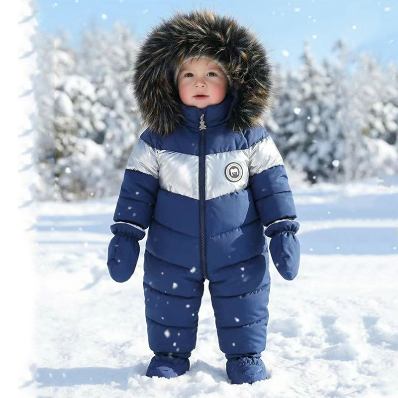 Winter Newborn Baby Romper Wit - Baby Clothing Dividers recension och pris