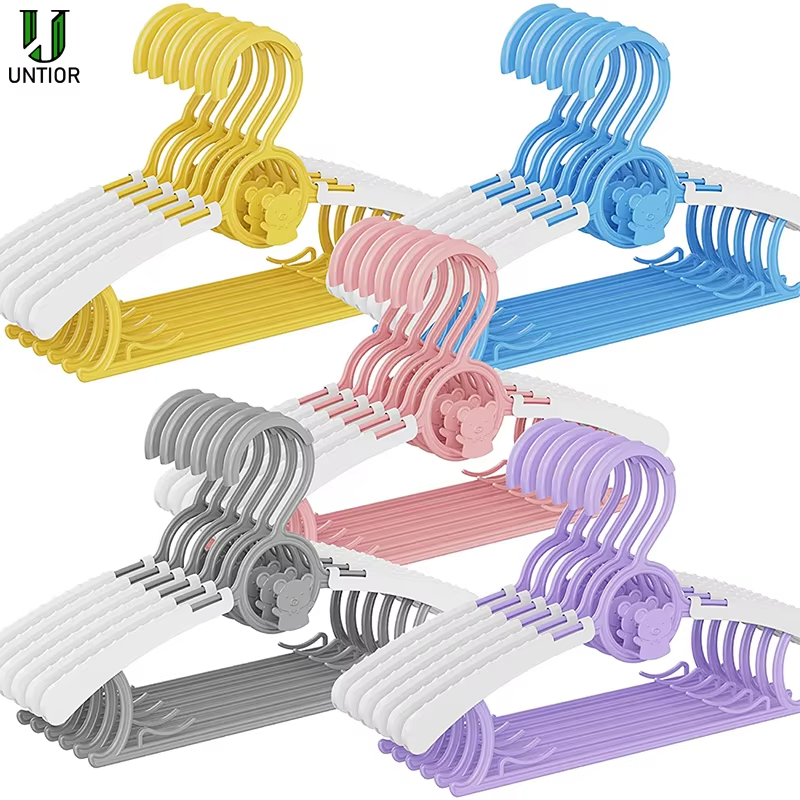 10Pack Anti-Slip Baby Clothes  - Baby Clothing Hanging Rack recension och pris