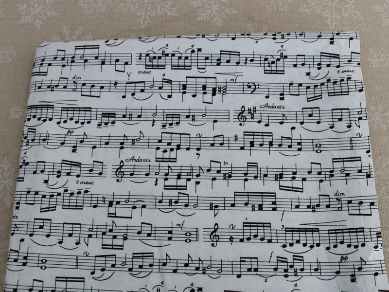 50cm*110cm Music Note Printed  - Baby Clothing Organic recension och pris